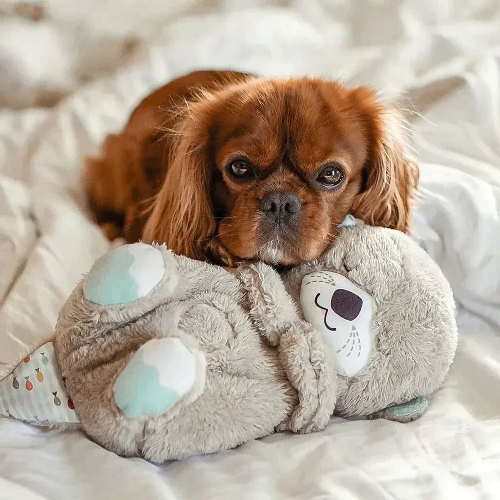 calming otter plush cuddle